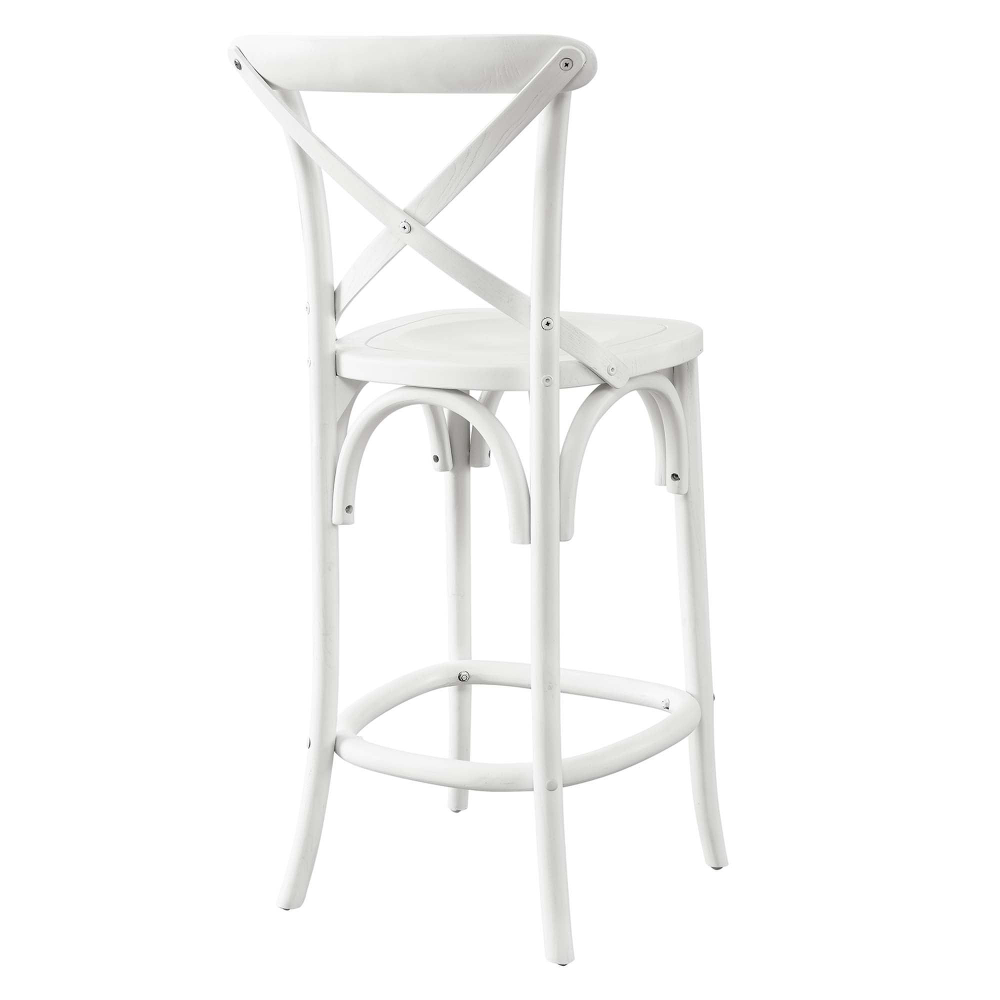 Bramwell Counter Stool - White Denmark Home