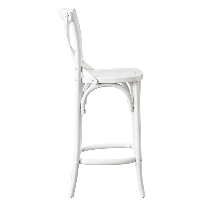Bramwell Counter Stool - White Denmark Home