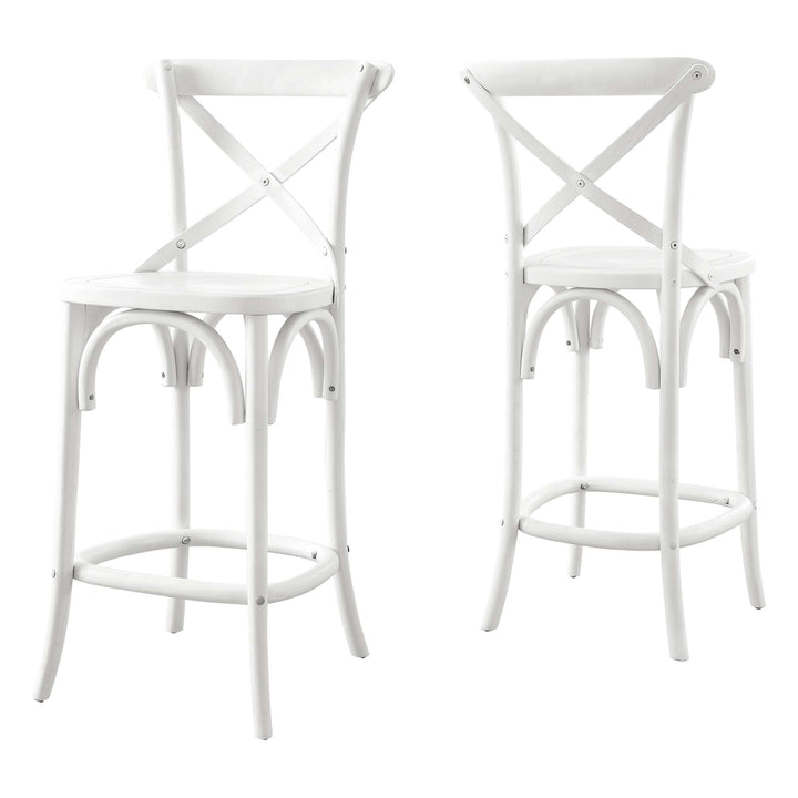 Bramwell Counter Stool - White Denmark Home