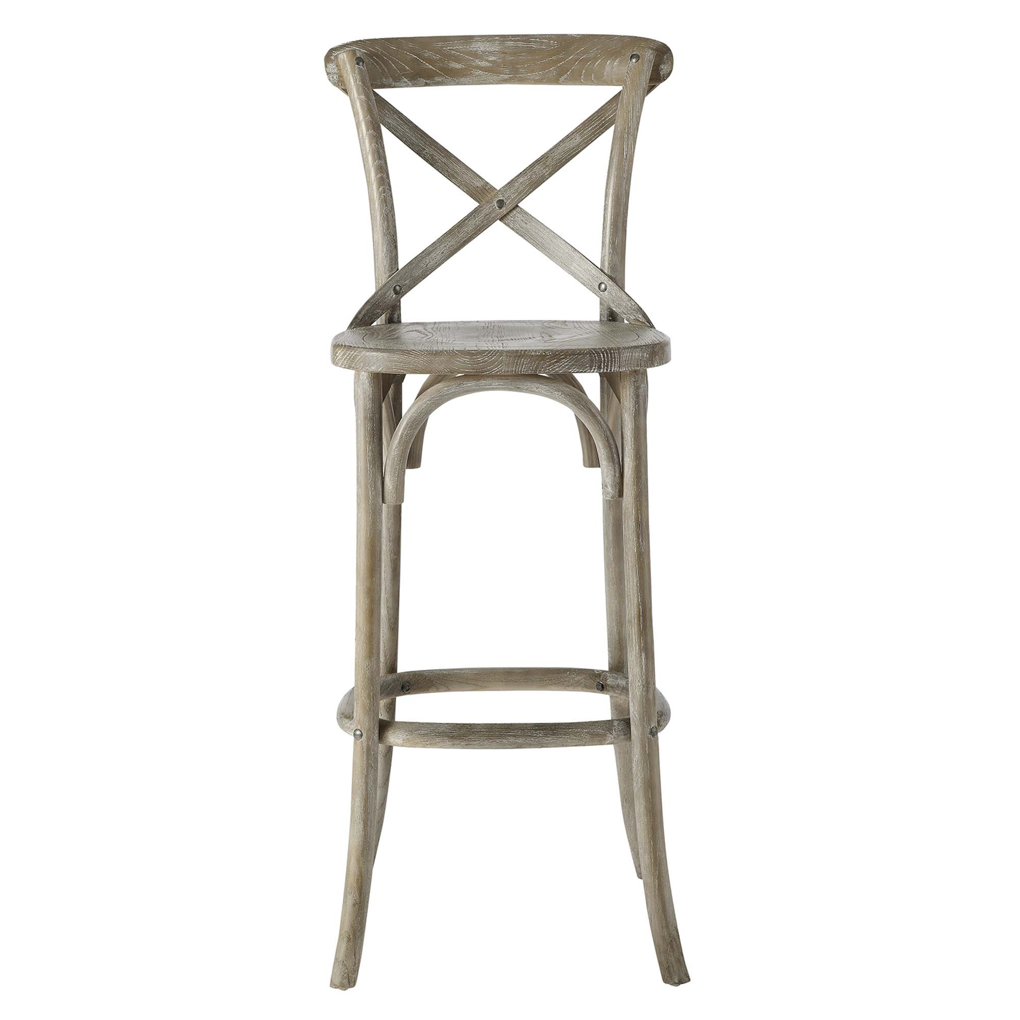 Bramwell Bar Stool  - Gray Denmark Home