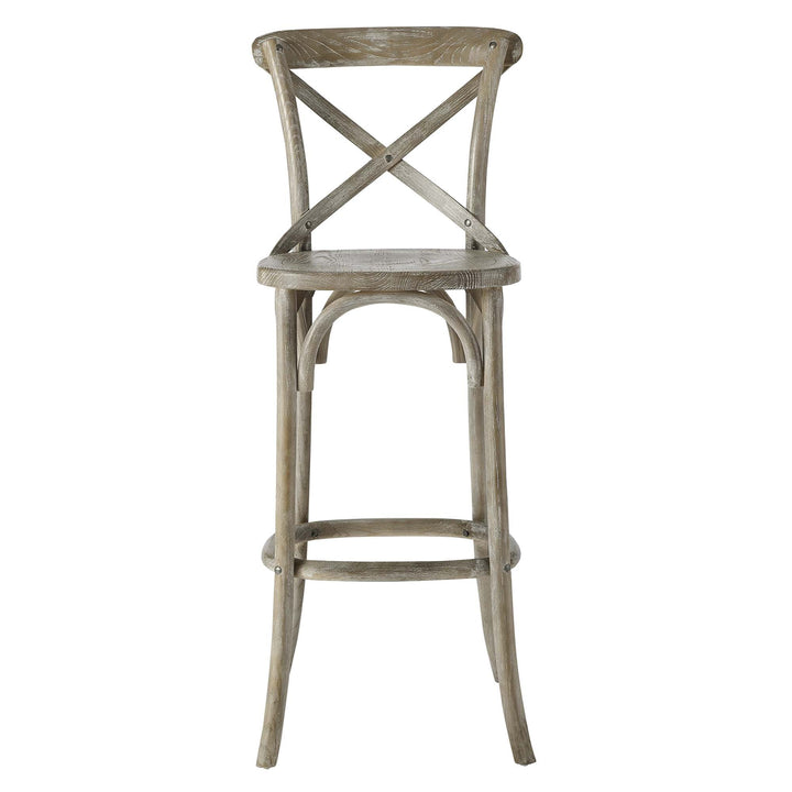 Bramwell Bar Stool  - Gray Denmark Home