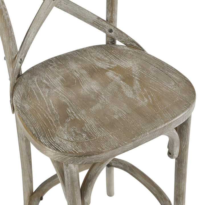 Bramwell Bar Stool  - Gray Denmark Home
