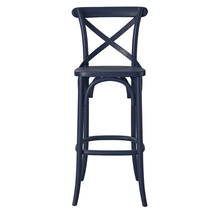Bramwell Bar Stool  - Midnight Blue Denmark Home
