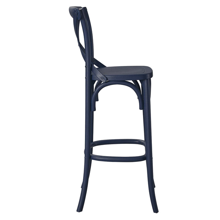 Bramwell Bar Stool  - Midnight Blue Denmark Home