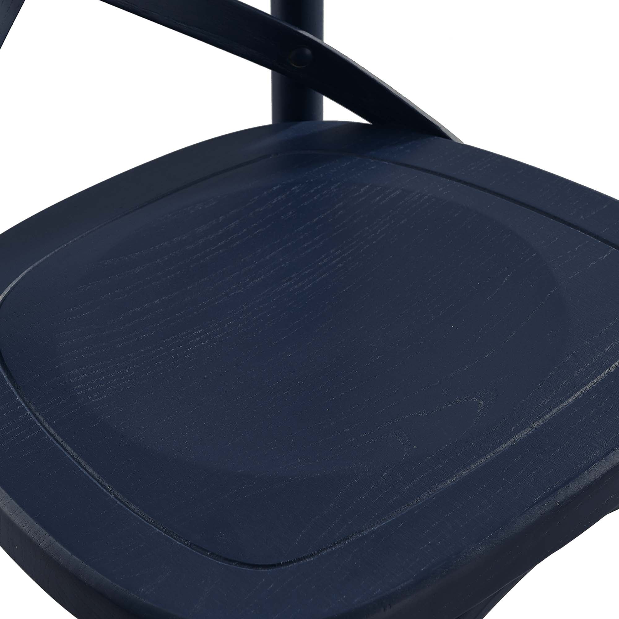 Bramwell Bar Stool  - Midnight Blue Denmark Home