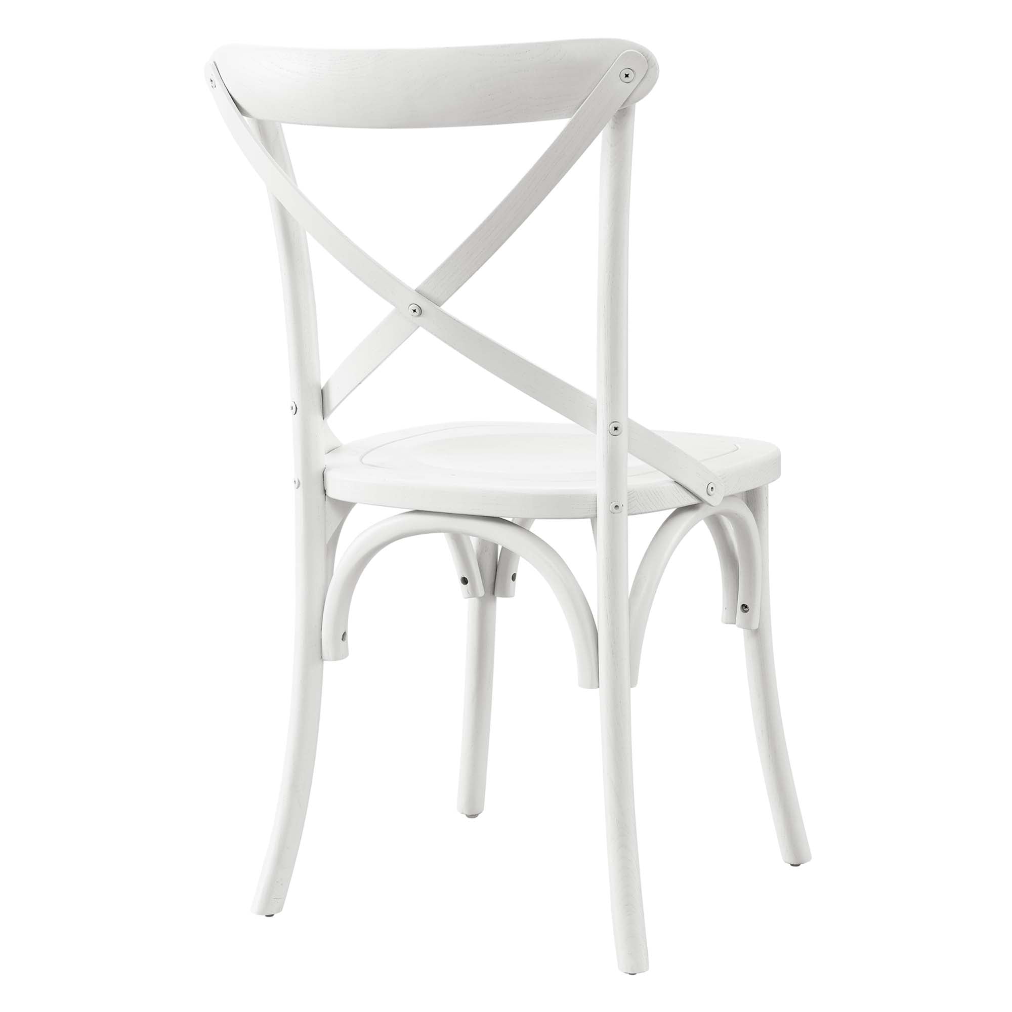 Bramwell Dining Chair - White Denmark Home