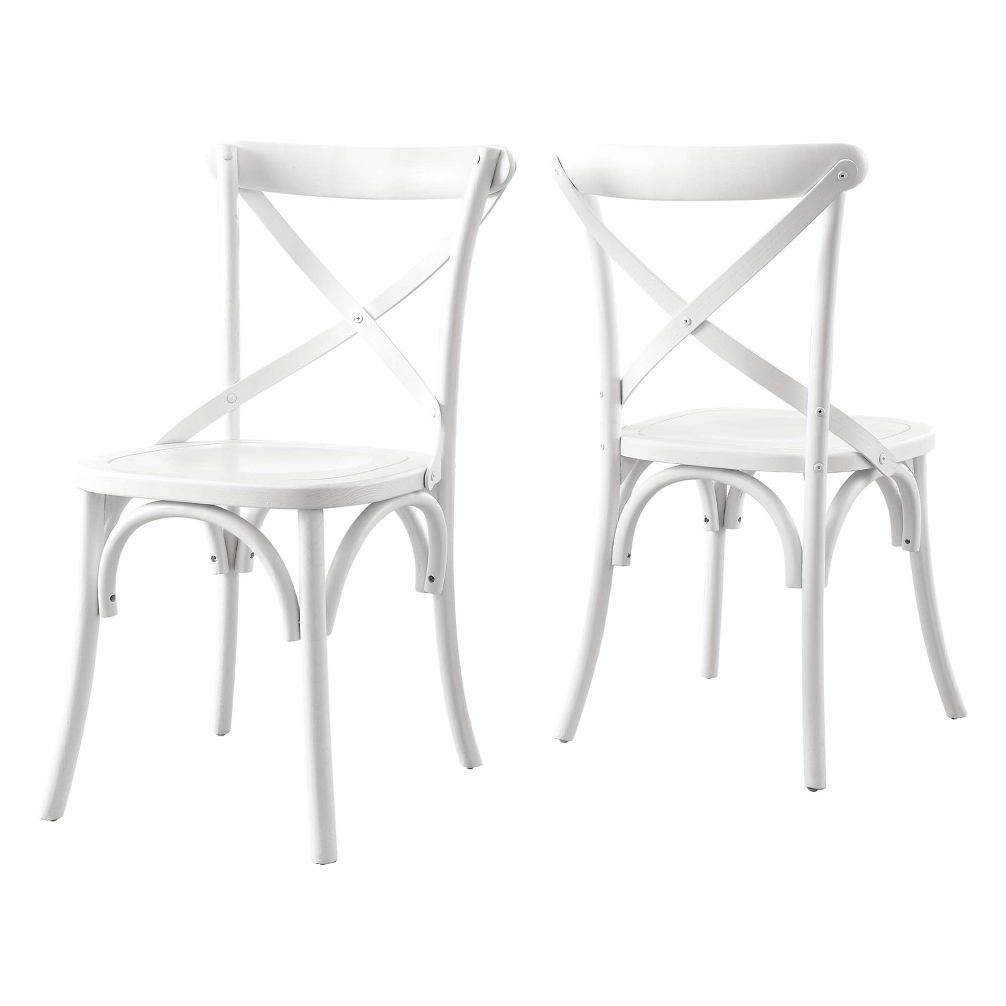 Bramwell Dining Chair - White Denmark Home