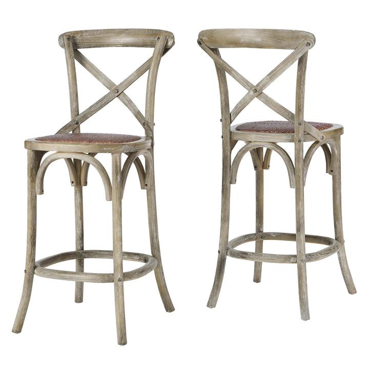 Bramwell Counter Stool - Gray Denmark Home