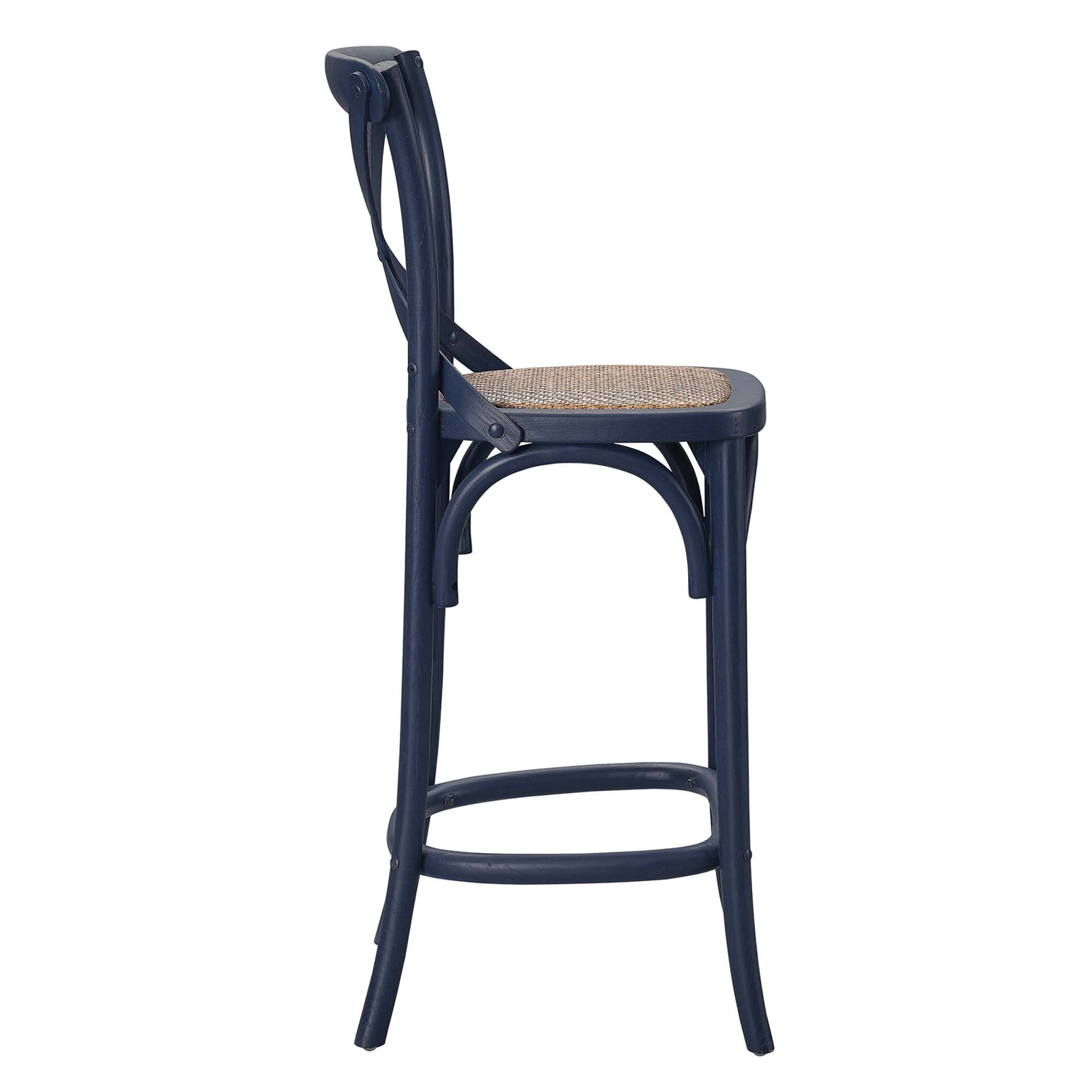 Bramwell Counter Stool - Midnight Blue Denmark Home