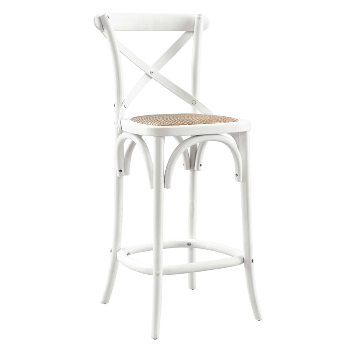 Bramwell Counter Stool - White Denmark Home