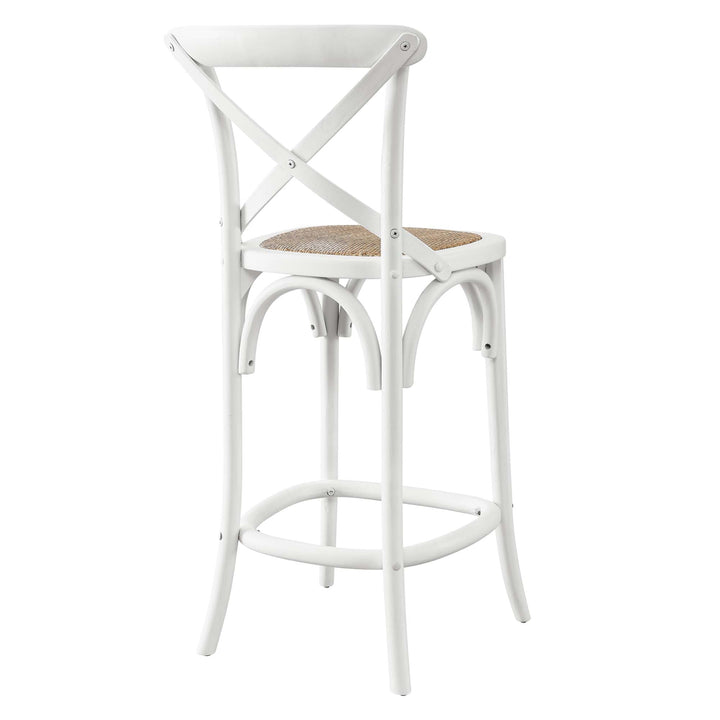 Bramwell Counter Stool - White Denmark Home
