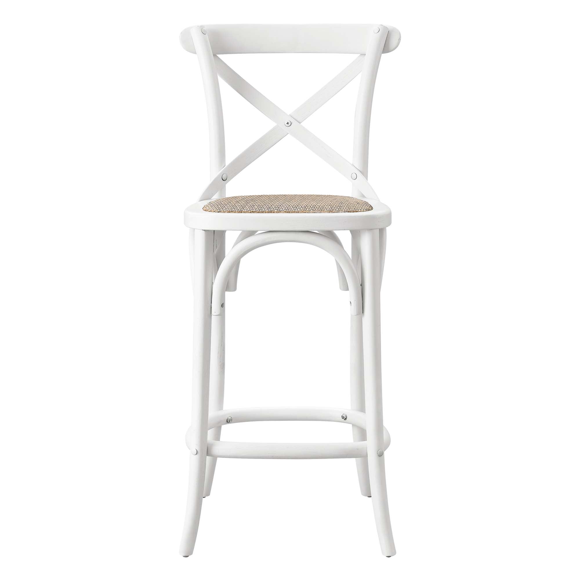 Bramwell Counter Stool - White Denmark Home