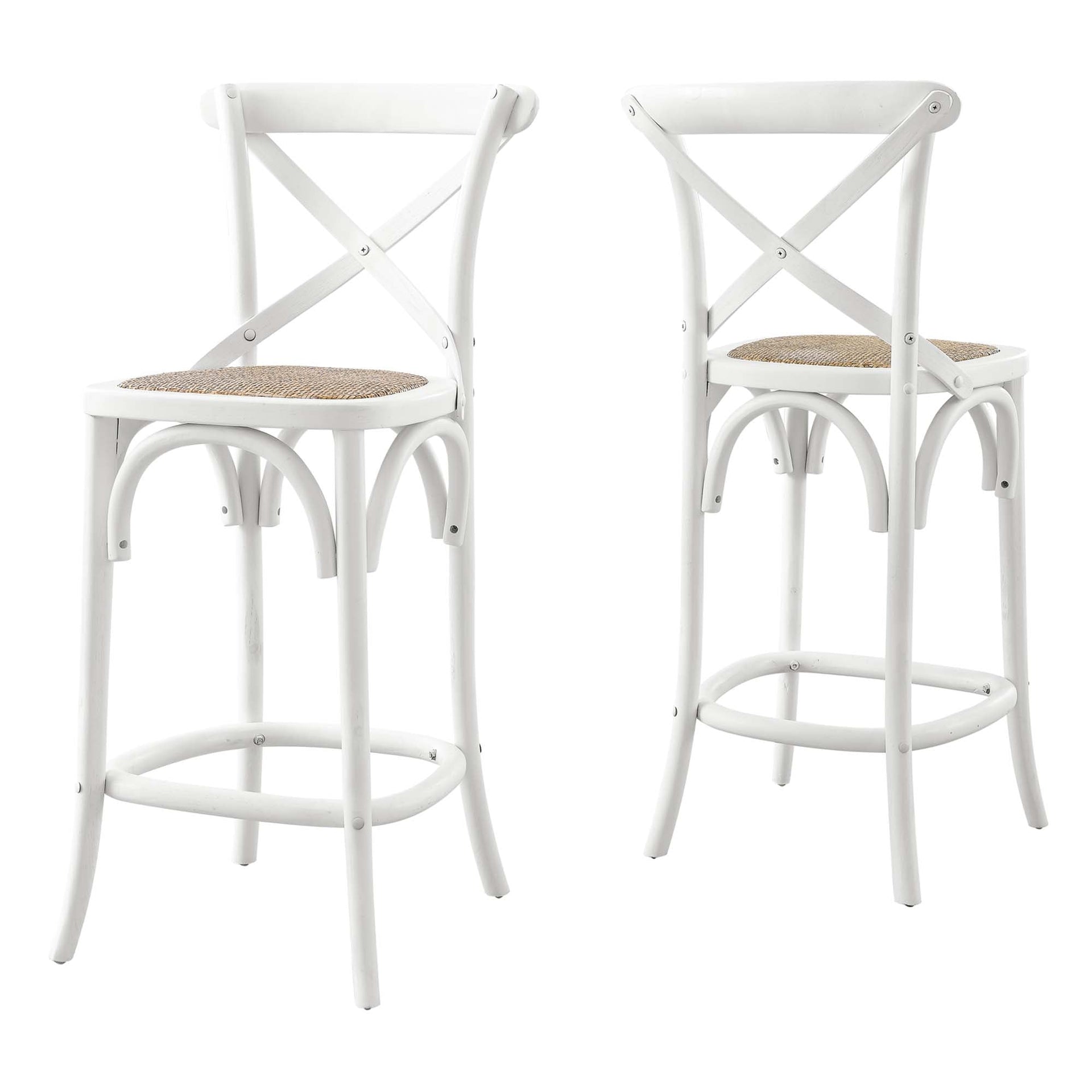 Bramwell Counter Stool - White Denmark Home