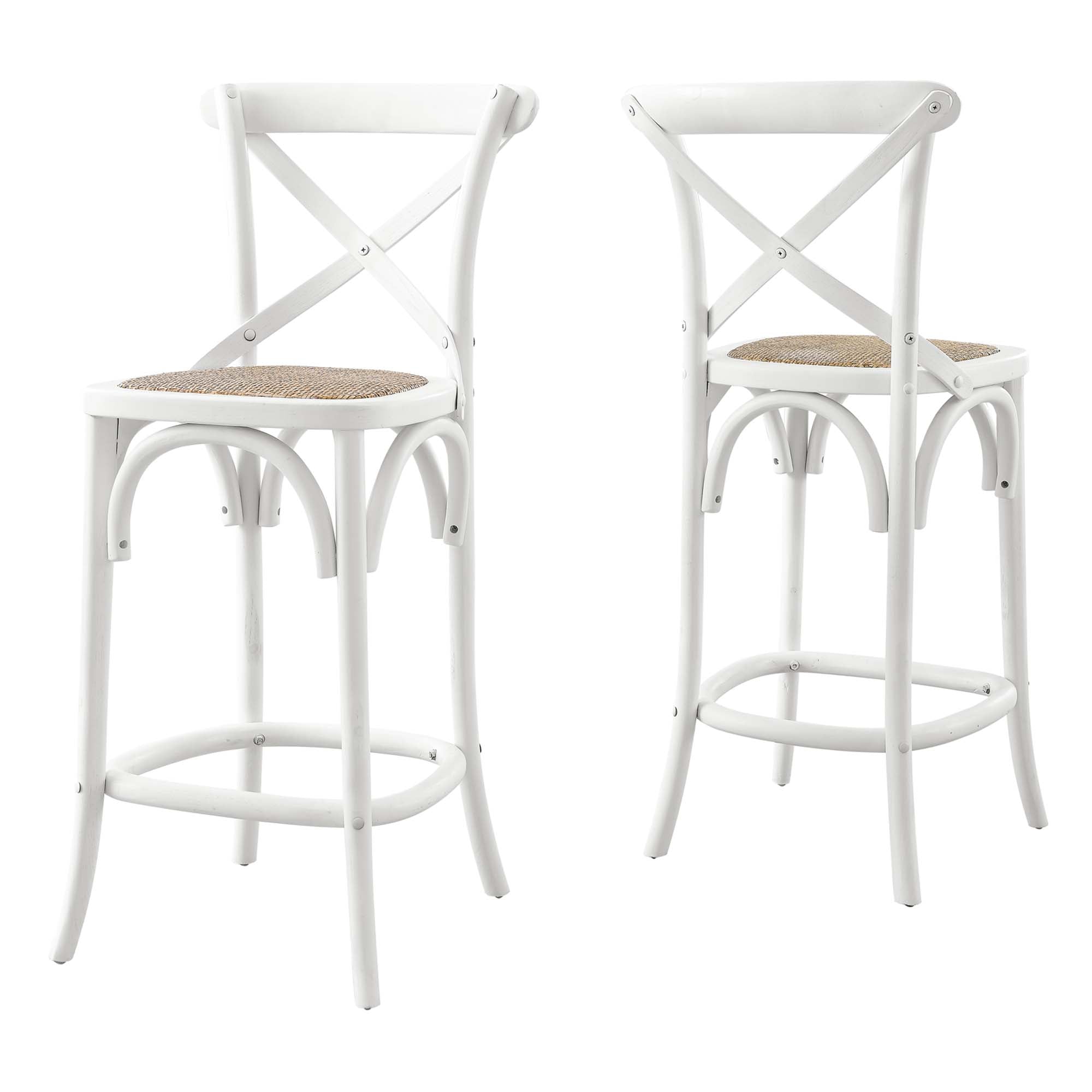 Bramwell Counter Stool - White Denmark Home