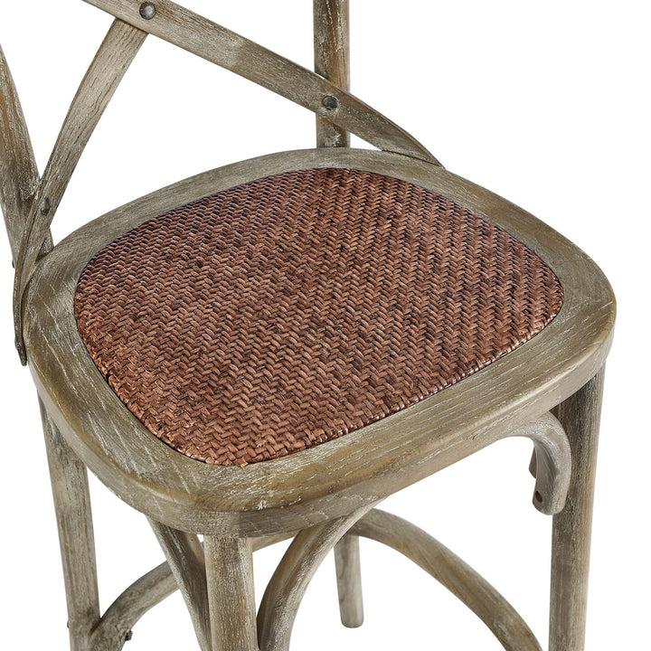 Bramwell Bar Stool - Gray Denmark Home