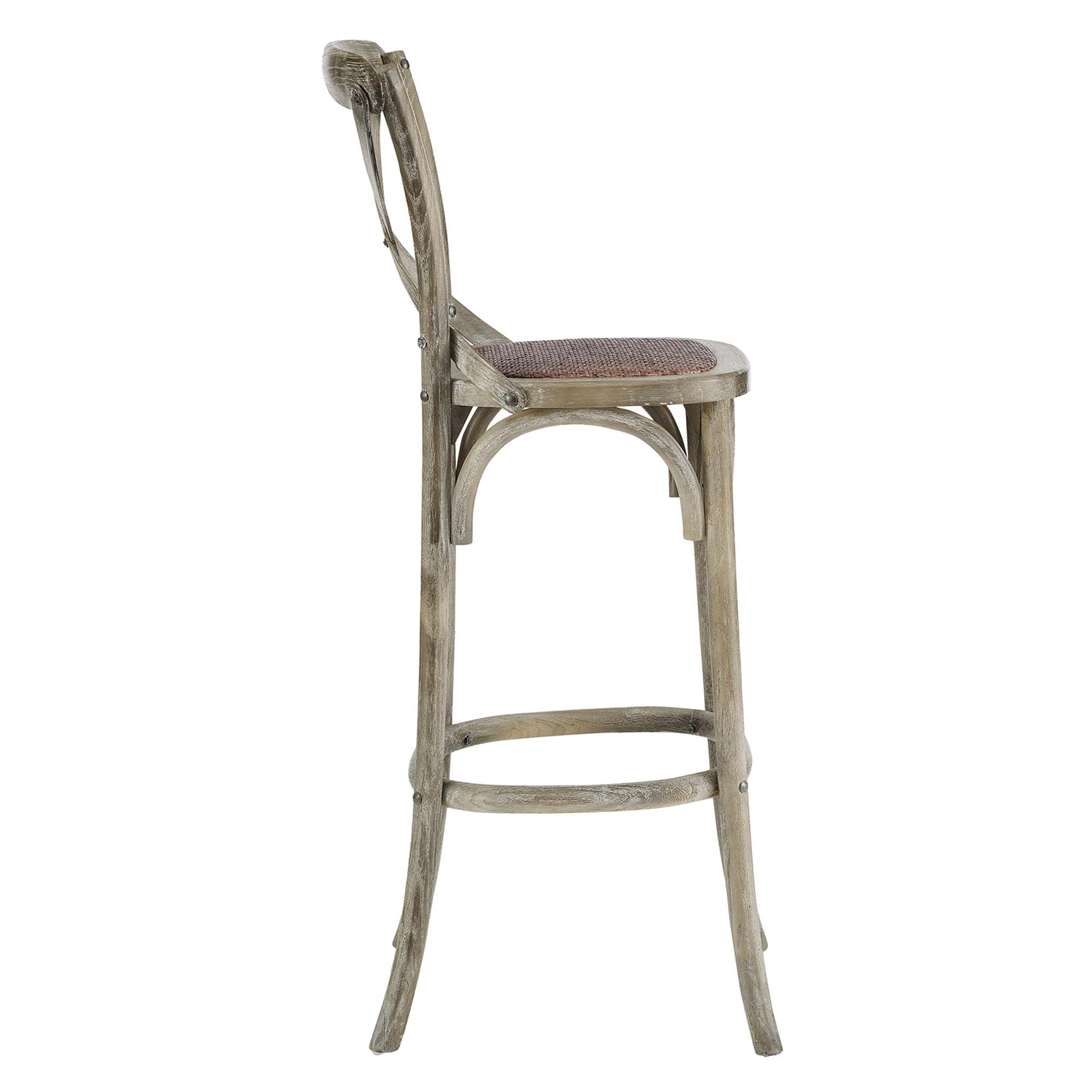 Bramwell Bar Stool - Gray Denmark Home