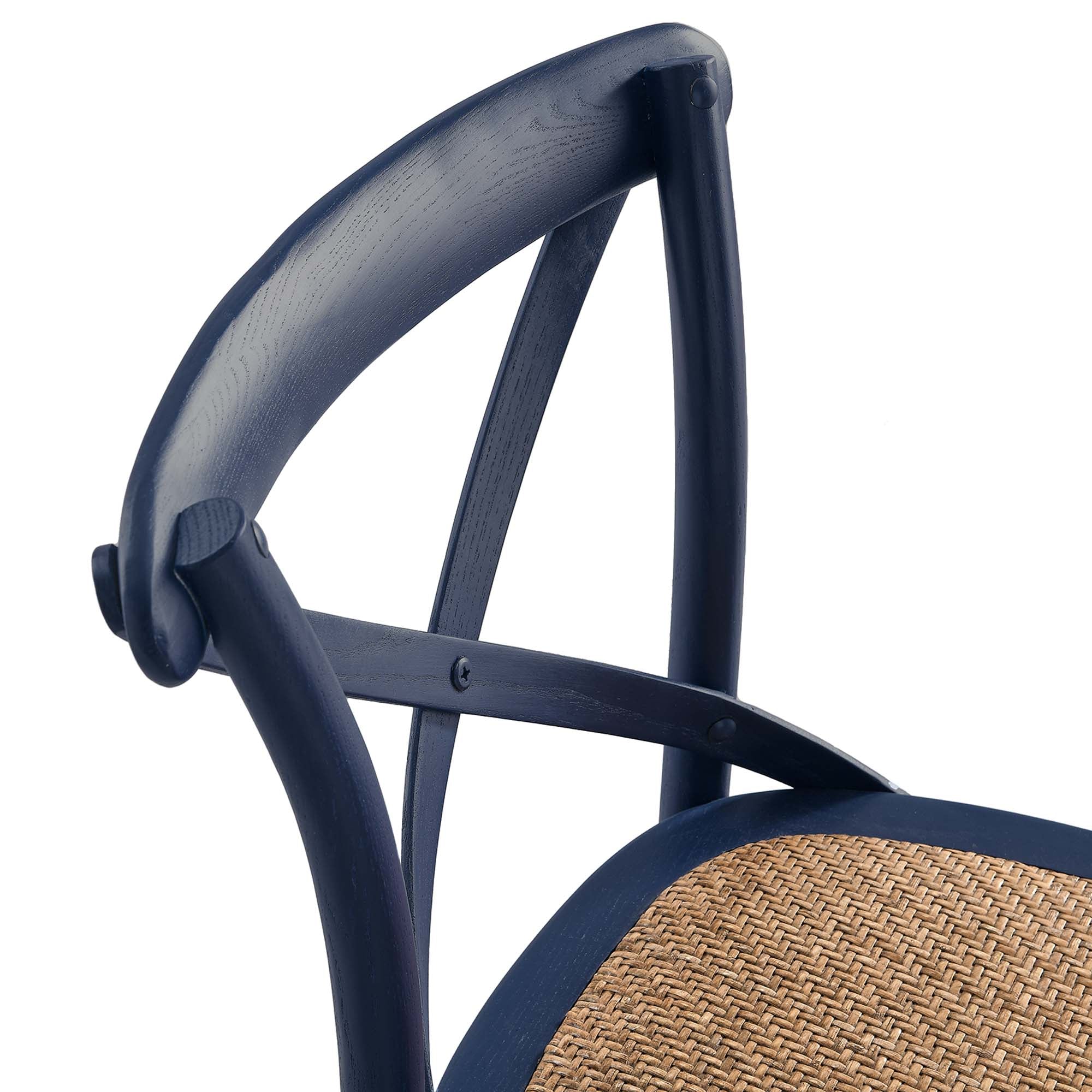 Bramwell Bar Stool - Midnight Blue Denmark Home