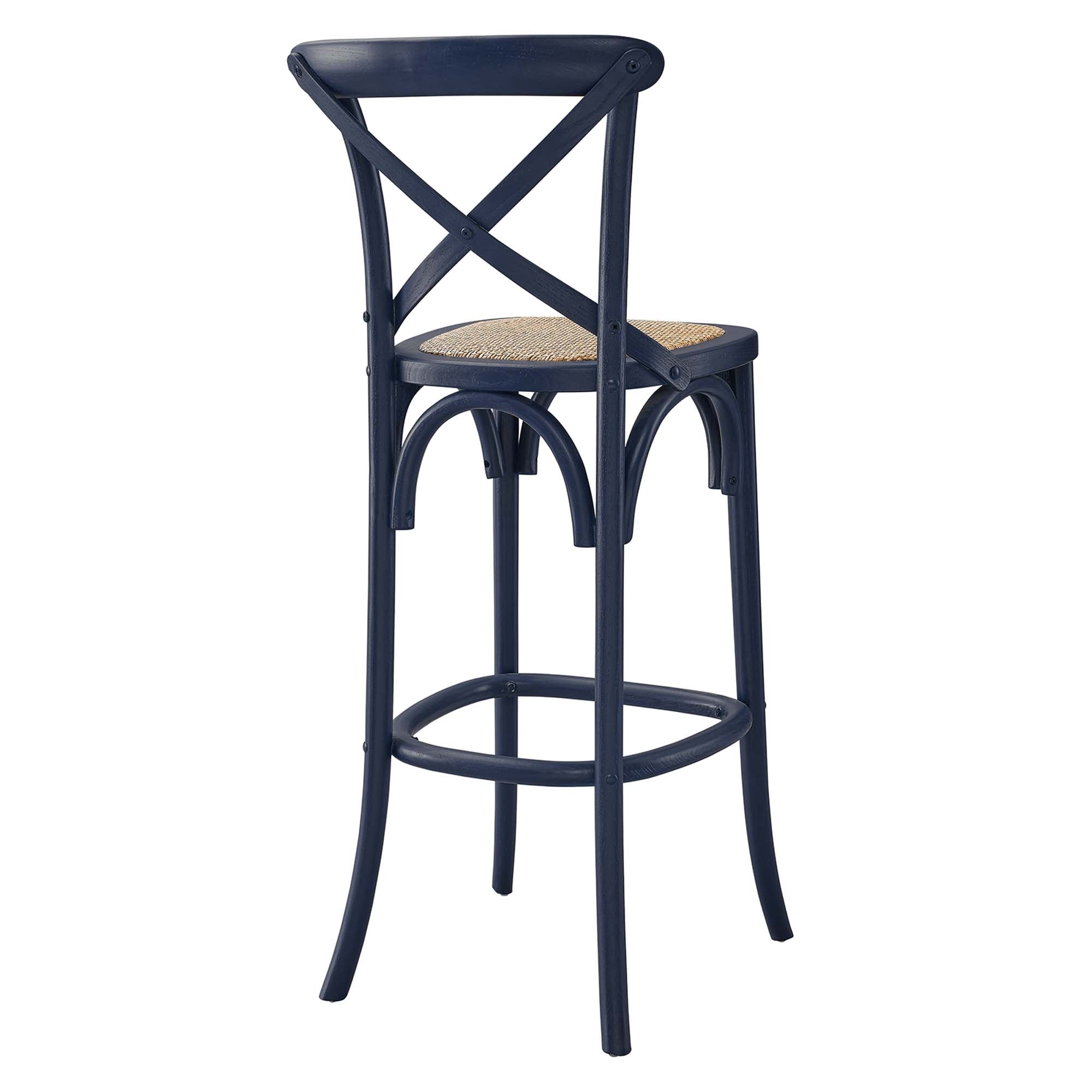 Bramwell Bar Stool - Midnight Blue Denmark Home