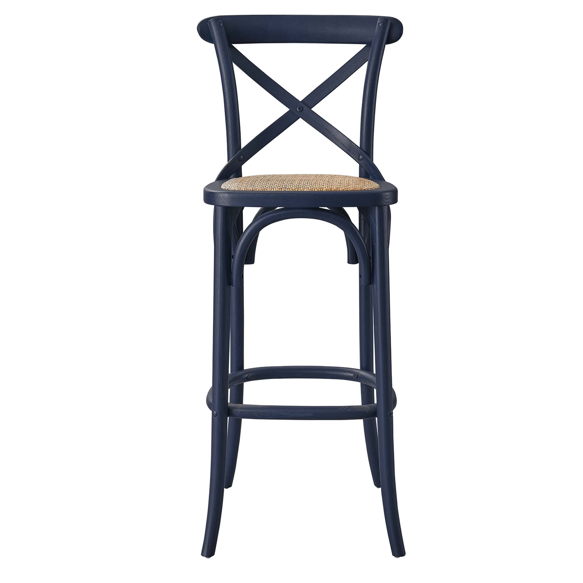 Bramwell Bar Stool - Midnight Blue Denmark Home
