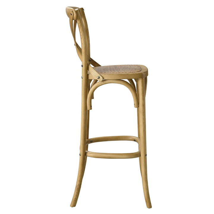 Bramwell Bar Stool - Natural Denmark Home