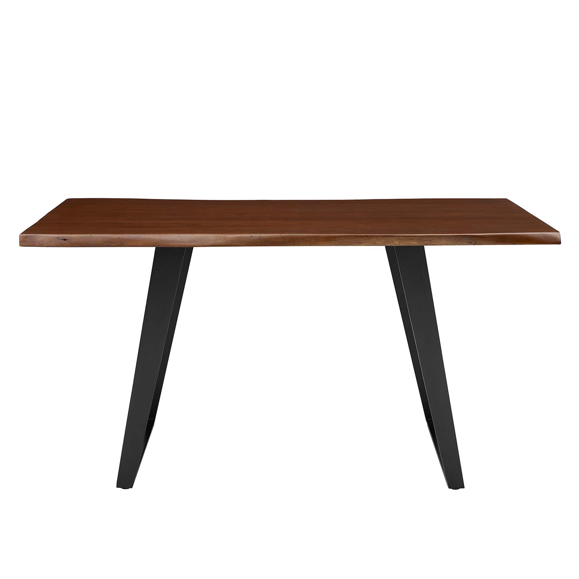 Loft Live Edge Rectangular Dining Table – Solid Acacia Wood 60" Denmark Home