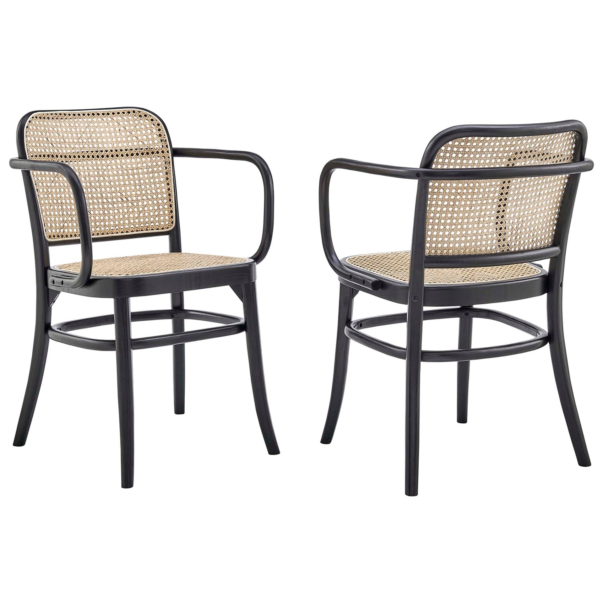 Seabourne Dining Chair Set - Black Denmark Home