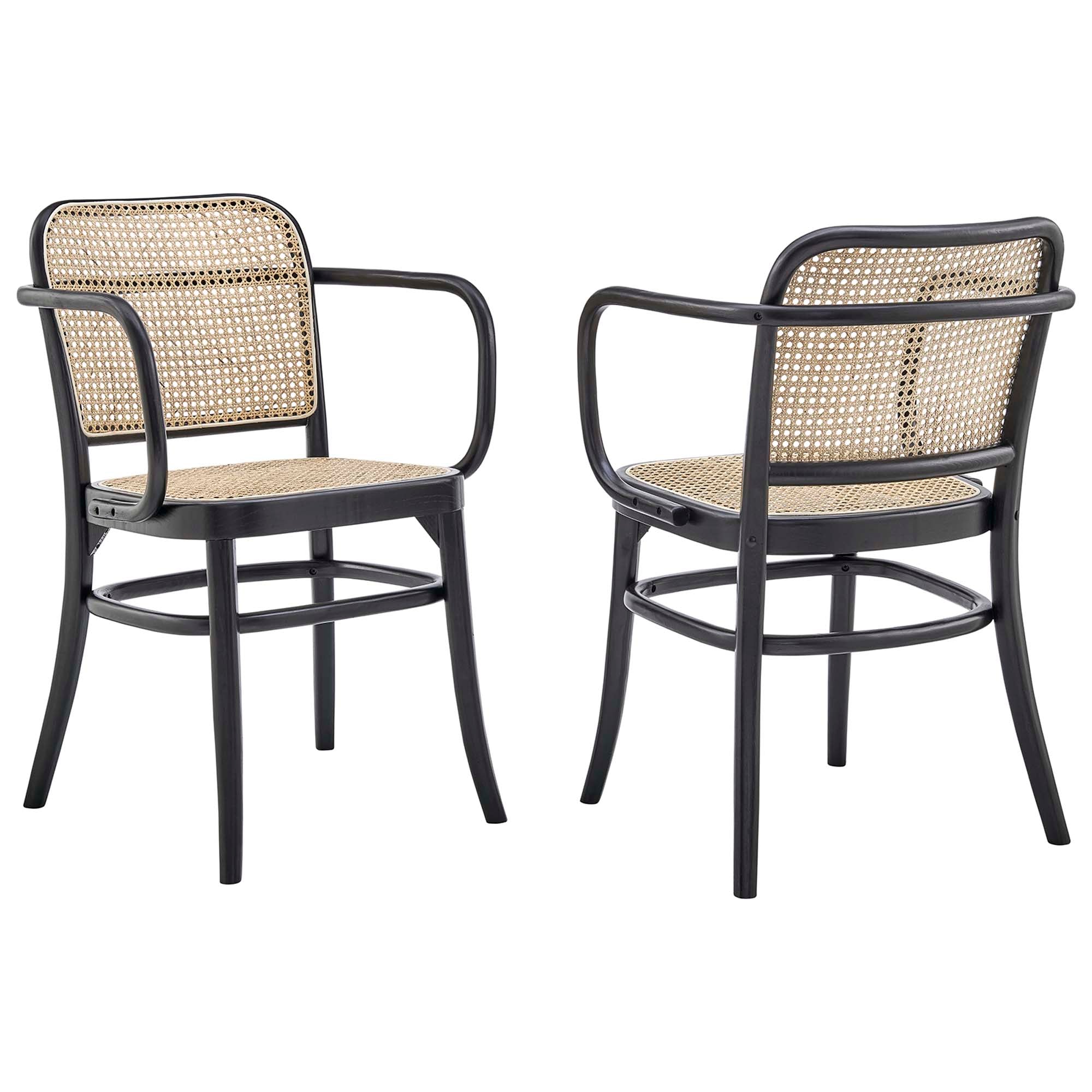 Seabourne Dining Chair Set - Black Denmark Home