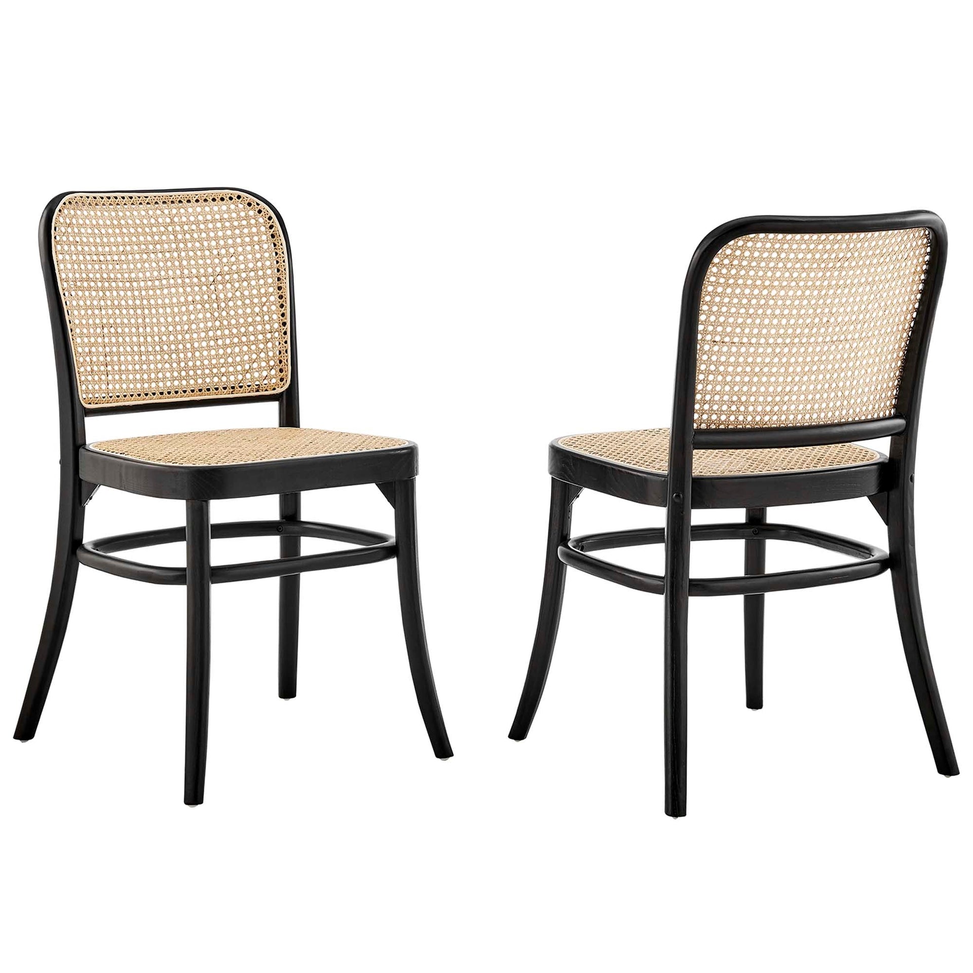 Seabourne Dining Chair Set - Black Denmark Home
