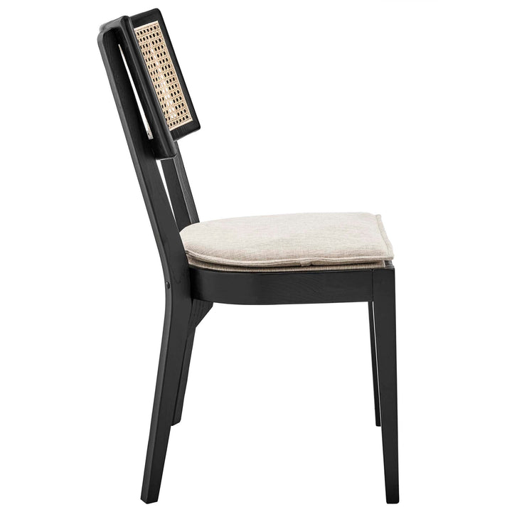 Fernholt Dining Chair Set - Black Beige Denmark Home