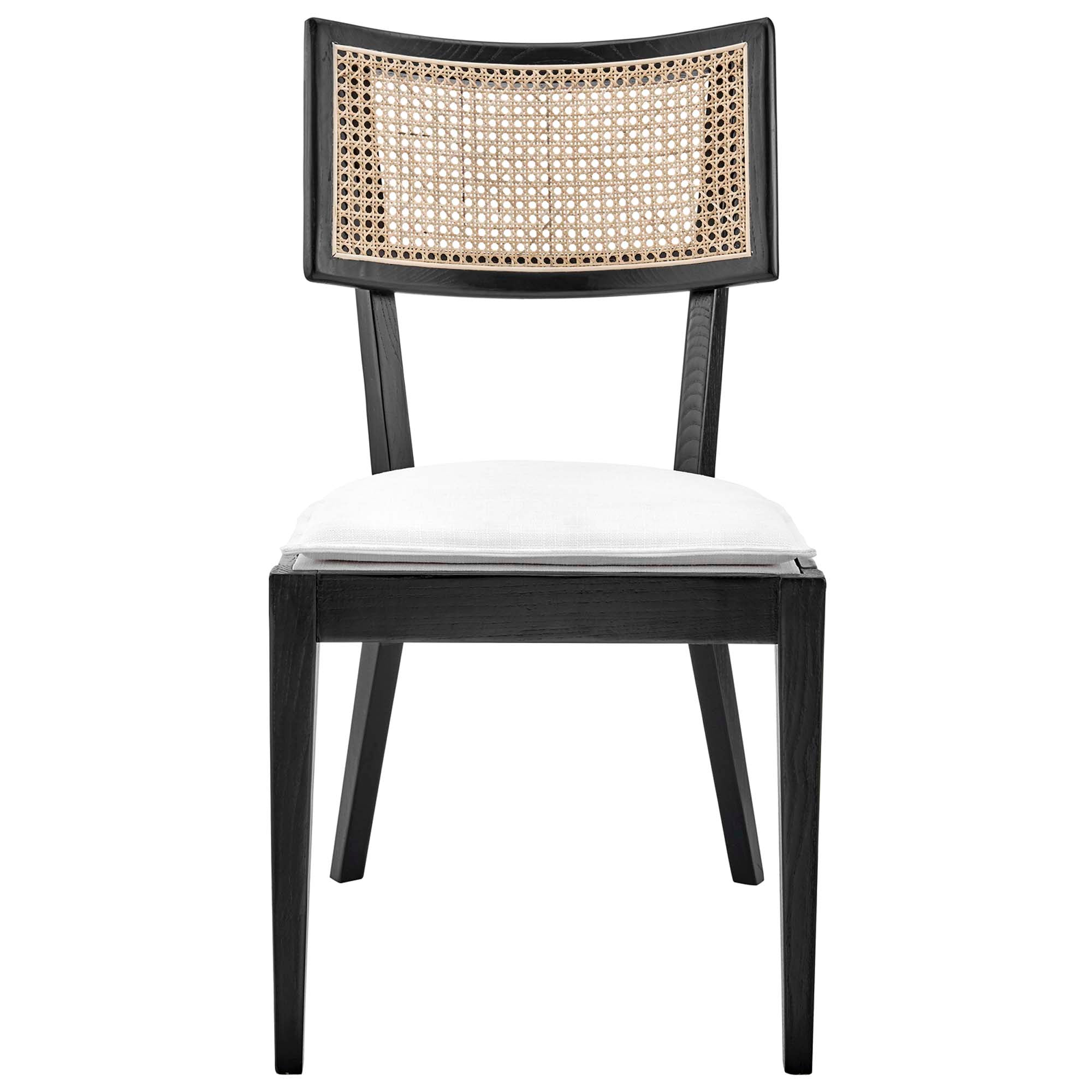 Fernholt Dining Chair Set - Black White Denmark Home