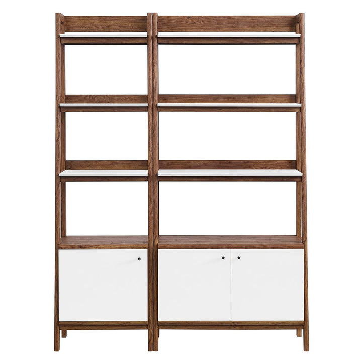 Teak Tiered Bookcase - Walnut (Copy) Denmark Home