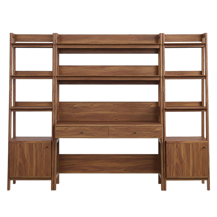 Teak Office Desk and Bookcase Set  - Oak (Copy) Denmark Home