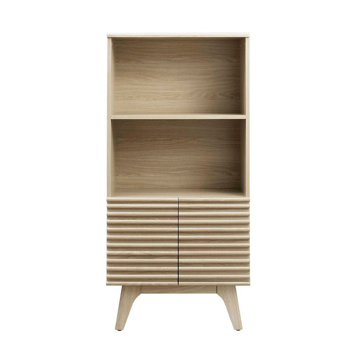 Orvena Bookcase with Cabinet Storage - Charcoal (Copy) Denmark Home