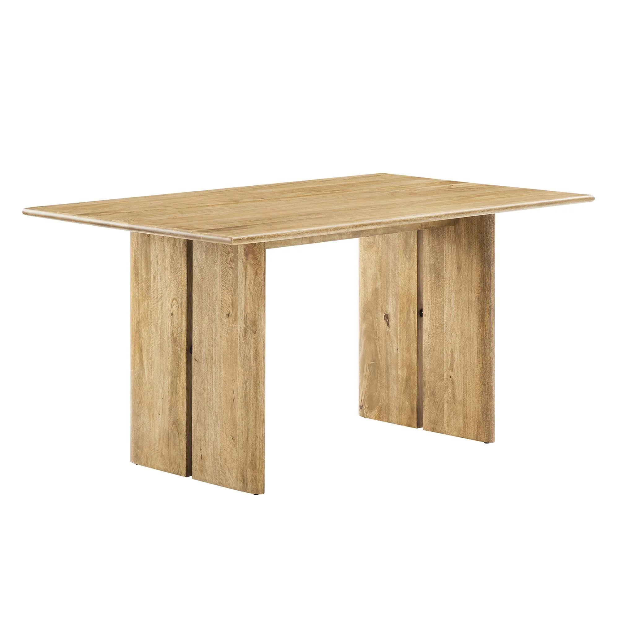 Arca 60" Wood Dining Table - Oak Denmark Home