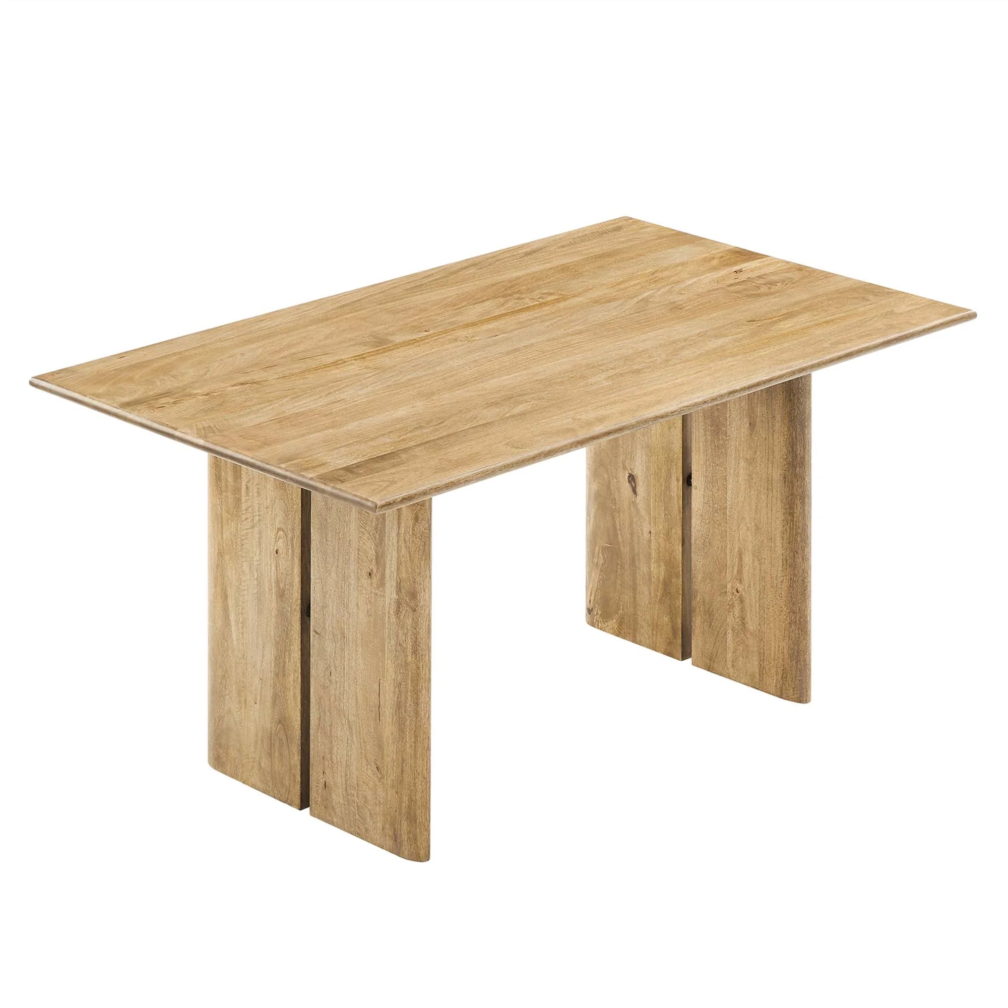 Arca 60" Wood Dining Table - Oak Denmark Home