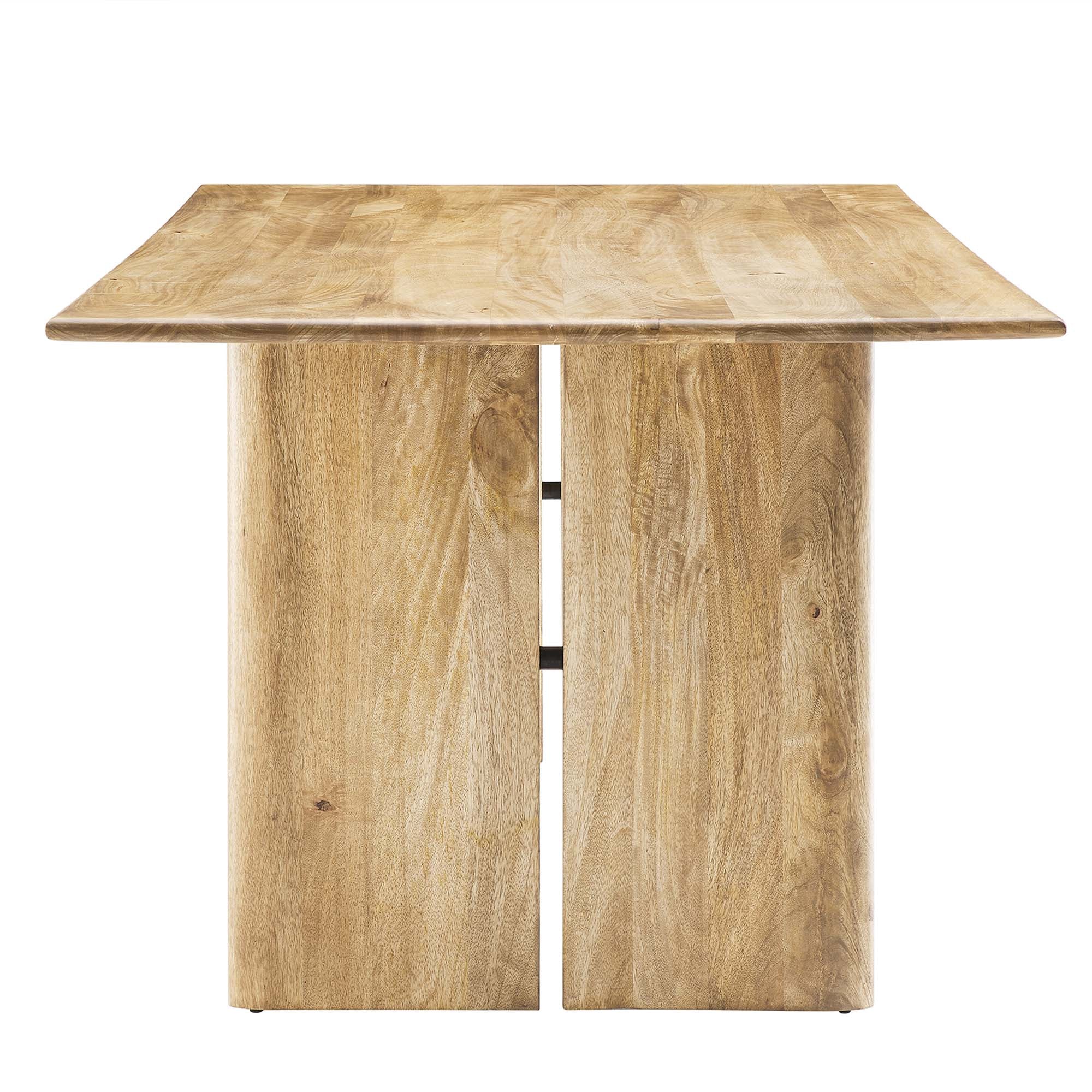 Arca 86" Wood Dining Table - Oak Denmark Home