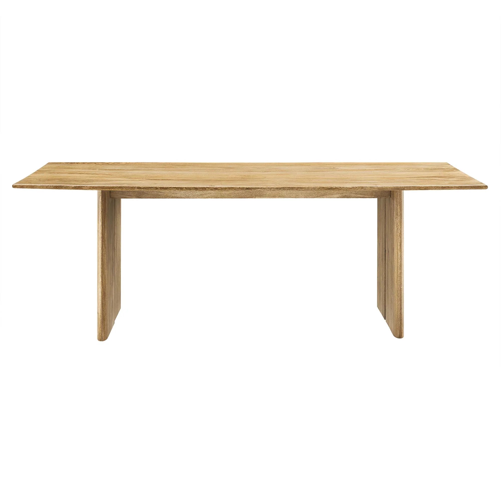 Arca 86" Wood Dining Table - Oak Denmark Home