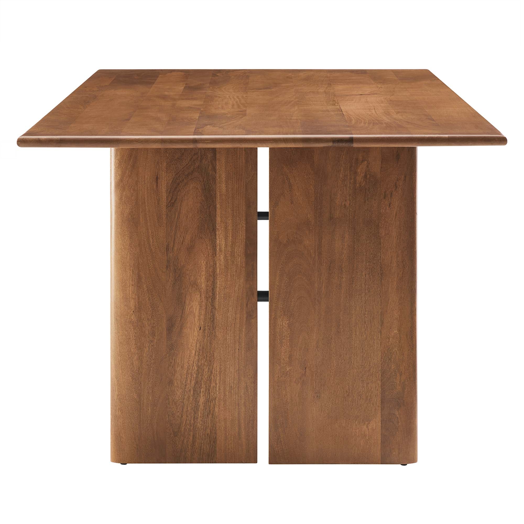 Arca 86" Wood Dining Table - Walnut Denmark Home
