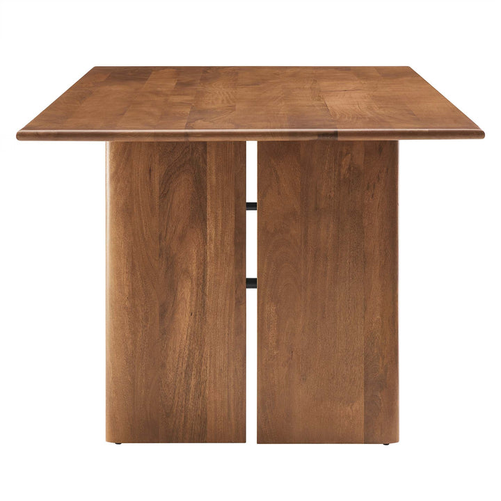 Arca 86" Wood Dining Table - Walnut Denmark Home