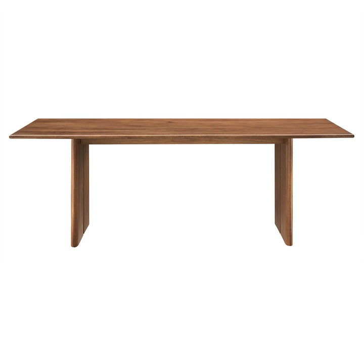 Arca 86" Wood Dining Table - Walnut Denmark Home