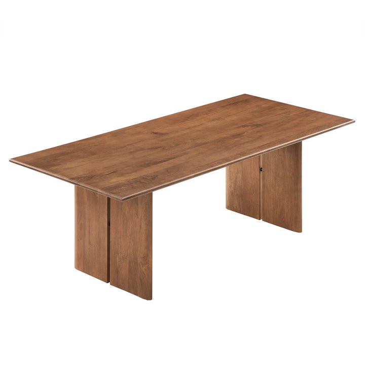 Arca 86" Wood Dining Table - Walnut Denmark Home