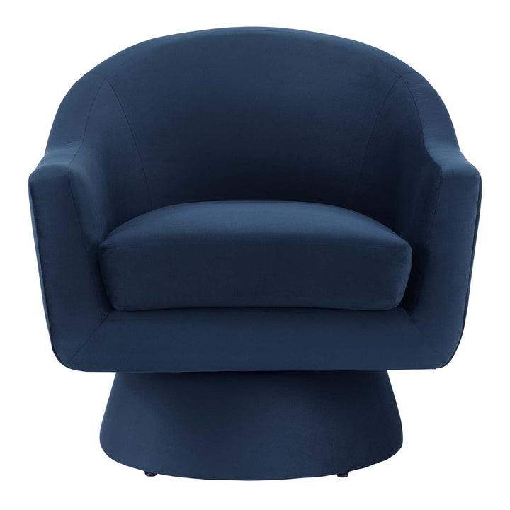Seveno Performance Velvet Swivel Accent Chair – Grey (Copy) Denmark Home