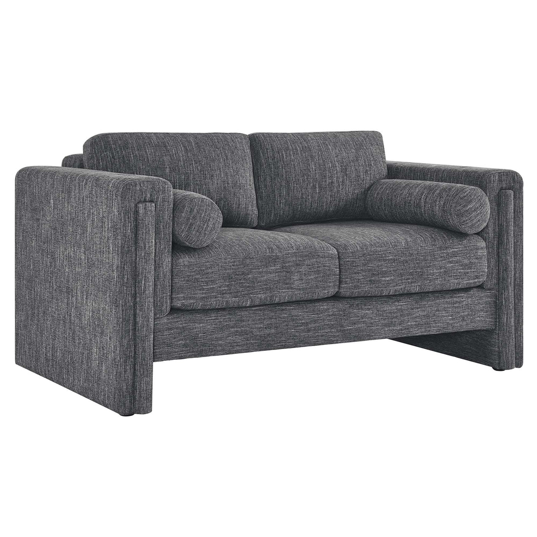 Arvion Fabric Upholstered Loveseat - Gray