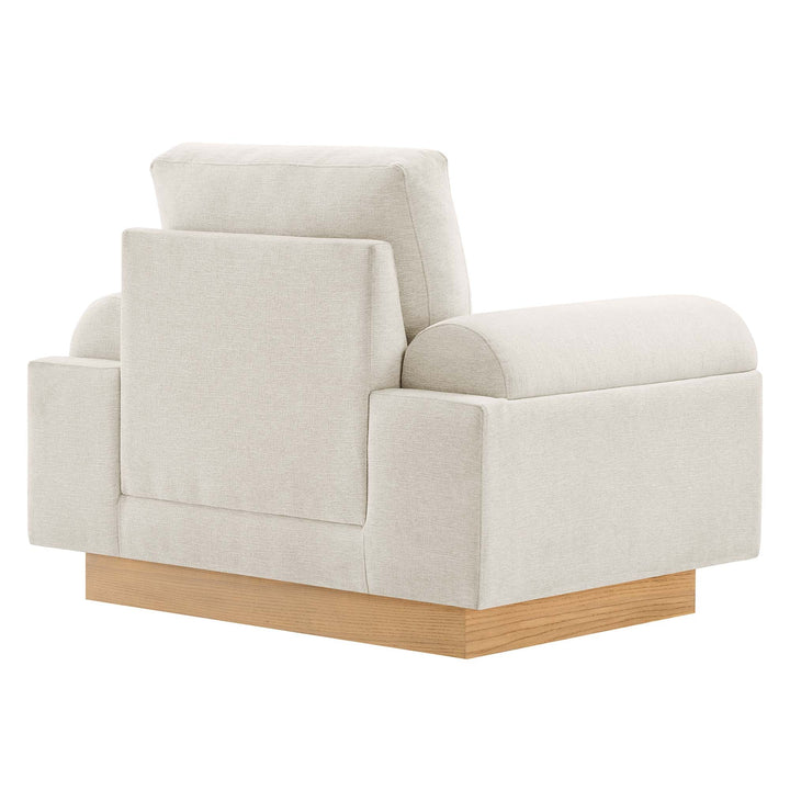 Vox Upholstered Armchair – Ivory Denmark Home