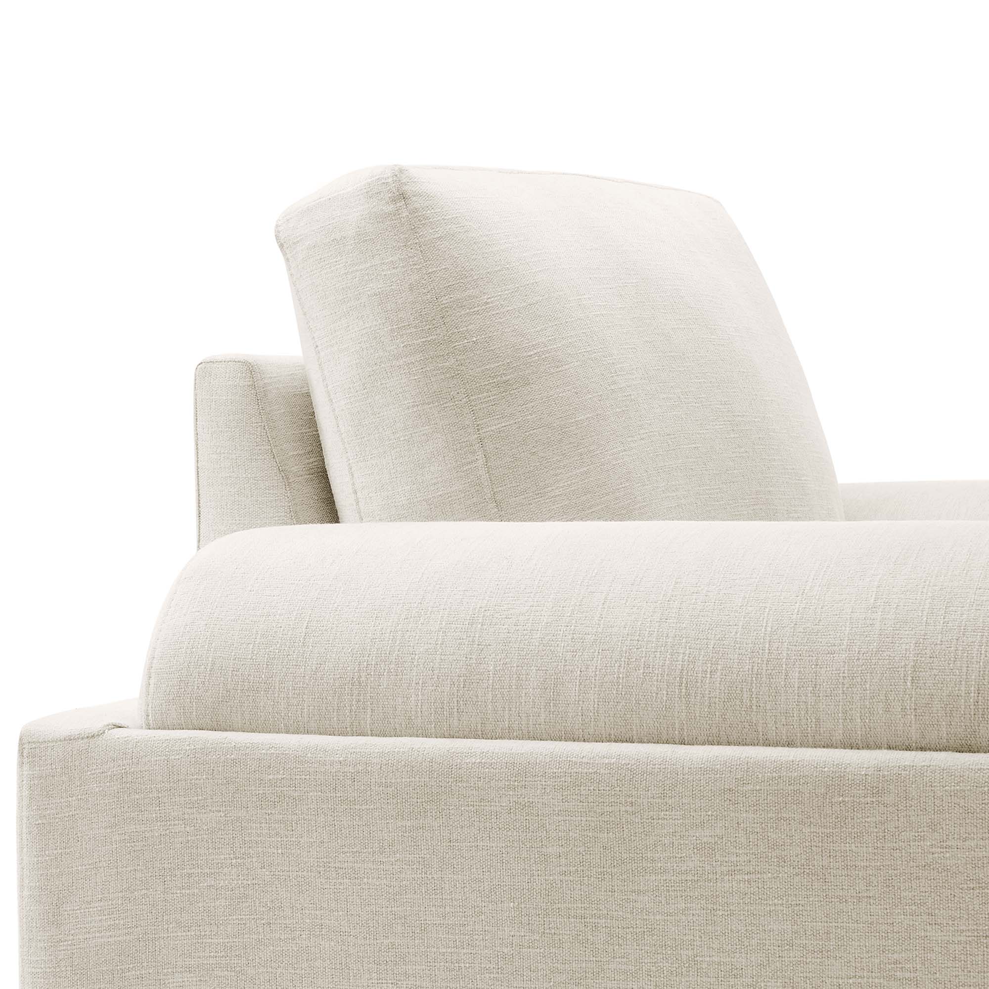 Vox Upholstered Armchair – Ivory Denmark Home