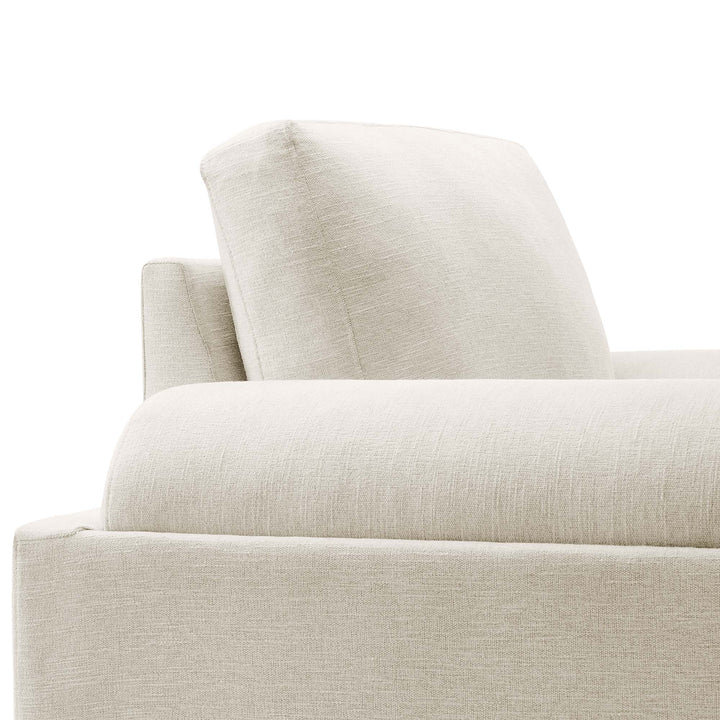 Vox Upholstered Armchair – Ivory Denmark Home