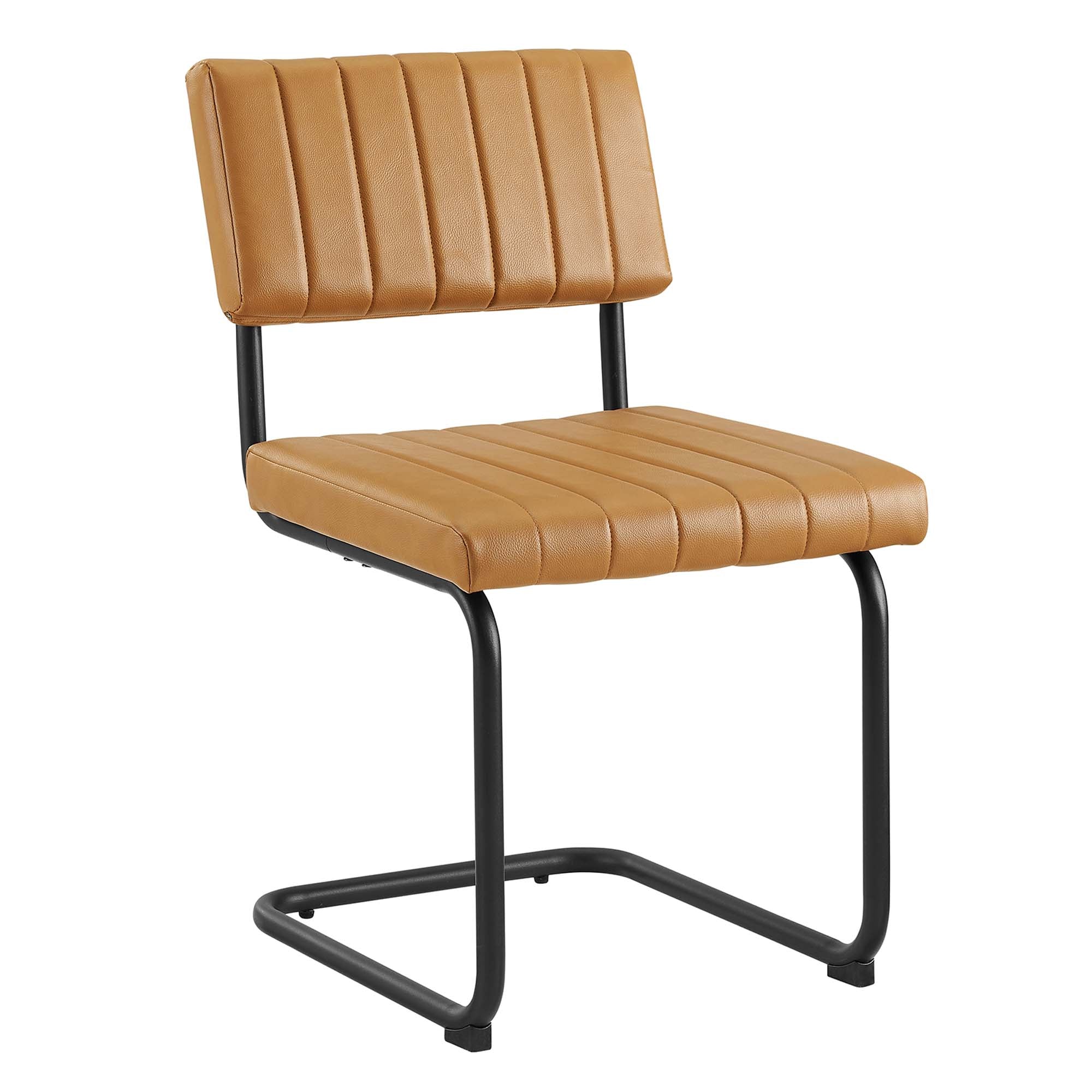 Aero Dining Chair Set - Black Tan Denmark Home