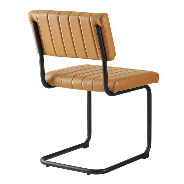 Aero Dining Chair Set - Black Tan Denmark Home
