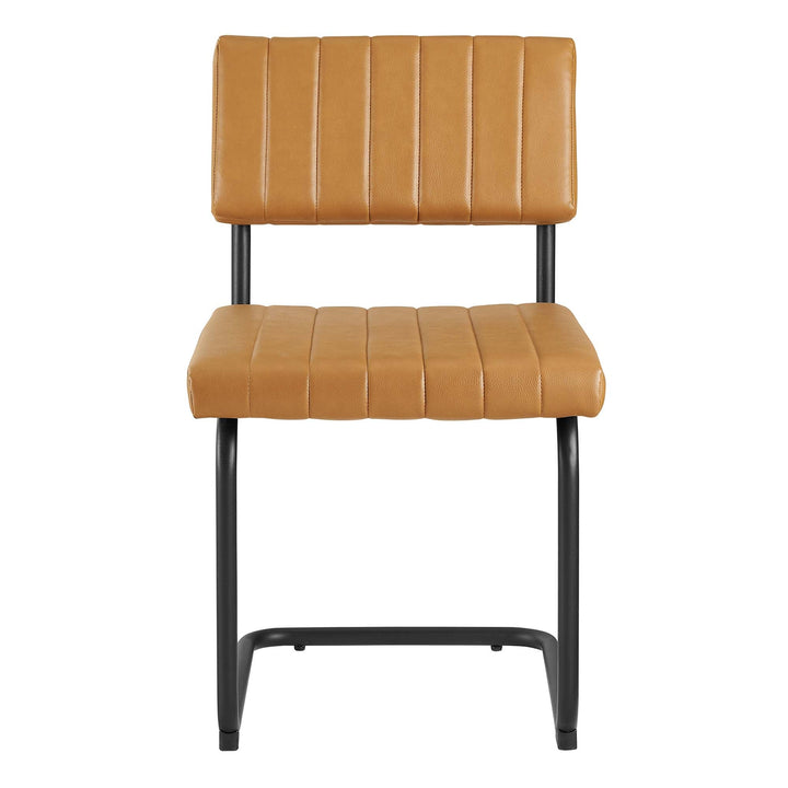 Aero Dining Chair Set - Black Tan Denmark Home
