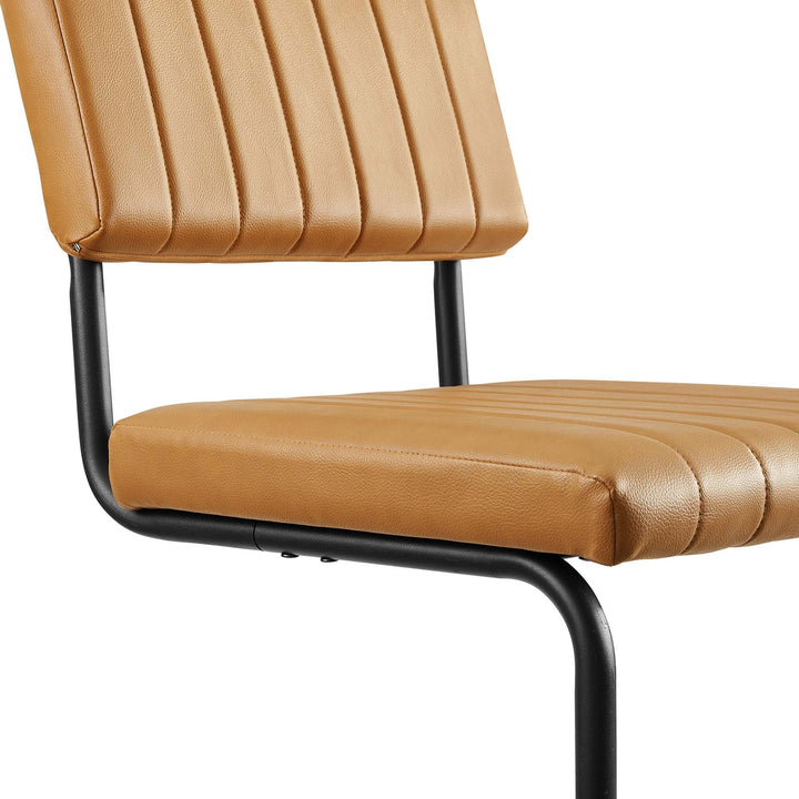 Aero Dining Chair Set - Black Tan Denmark Home